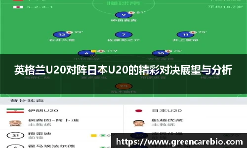 英格兰U20对阵日本U20的精彩对决展望与分析